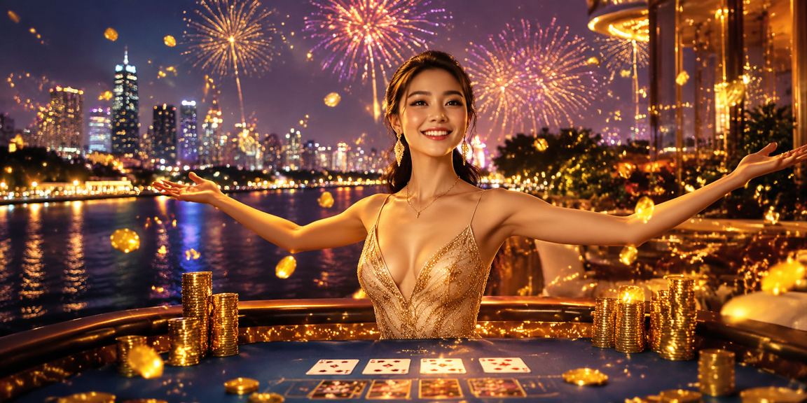 Người chơi tham gia bàn Baccarat tại lễ hội casino TP.HCM