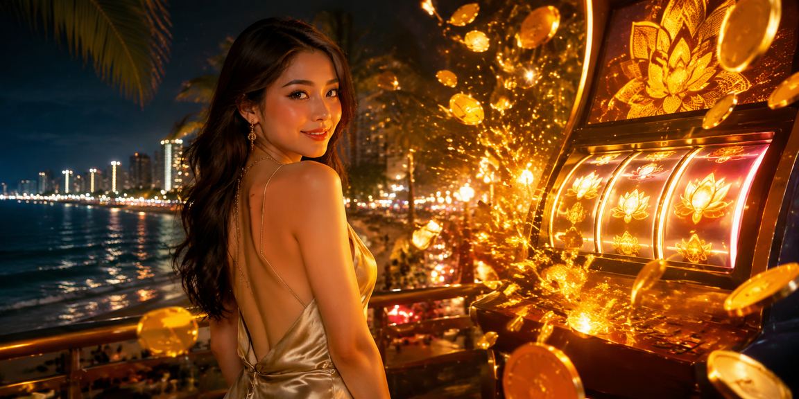 Trò chơi slot tại khu vui chơi đêm Nha Trang