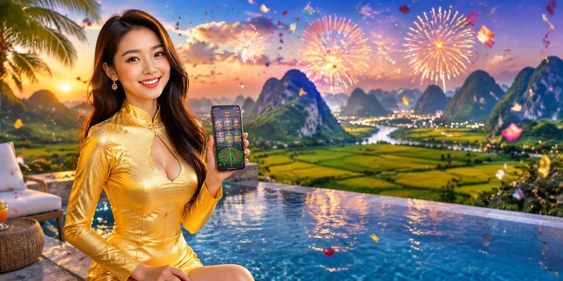 Người mặc áo dài tại Ninh Bình trải nghiệm ứng dụng casino trên điện thoại
